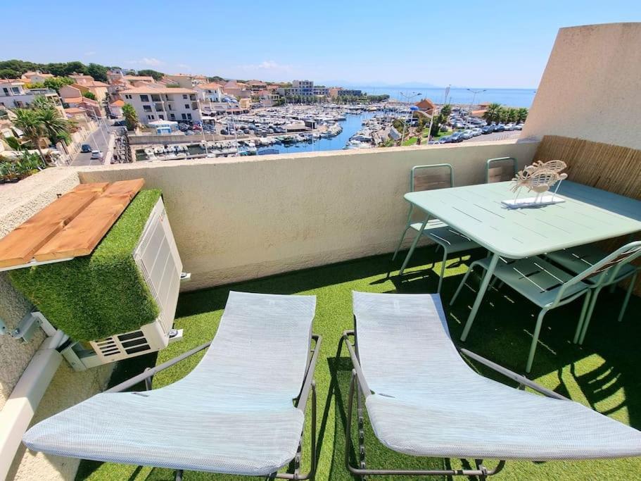 Superbe Appartement Avec Vue Mer Et Terrasse Sausset-les-Pins Exterior photo