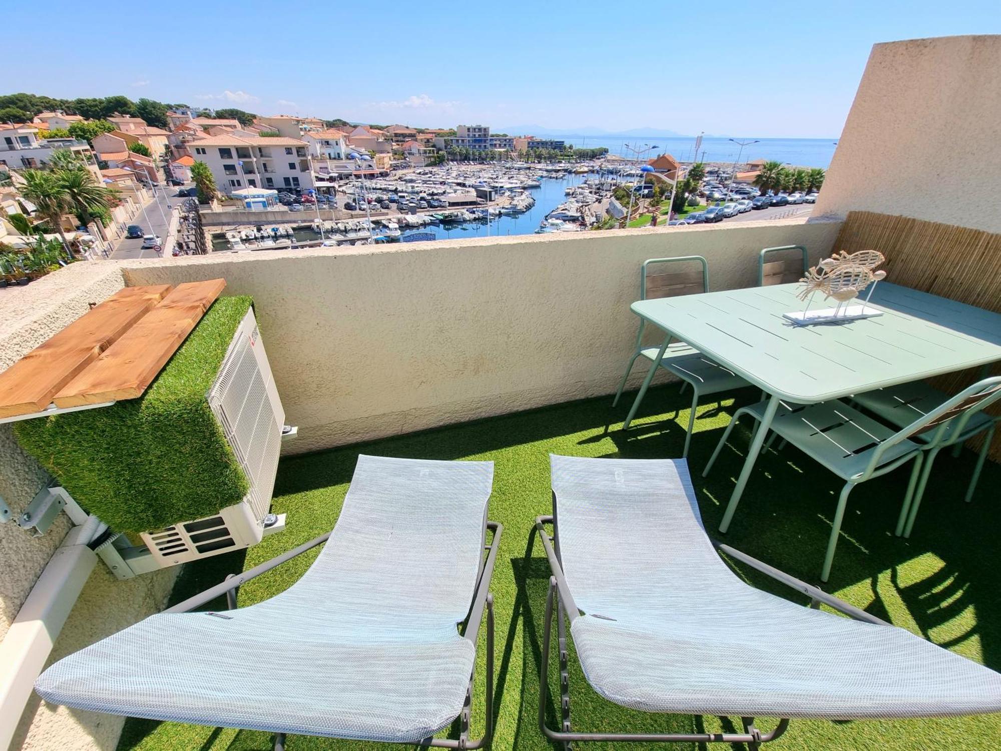 Superbe Appartement Avec Vue Mer Et Terrasse Sausset-les-Pins Exterior photo